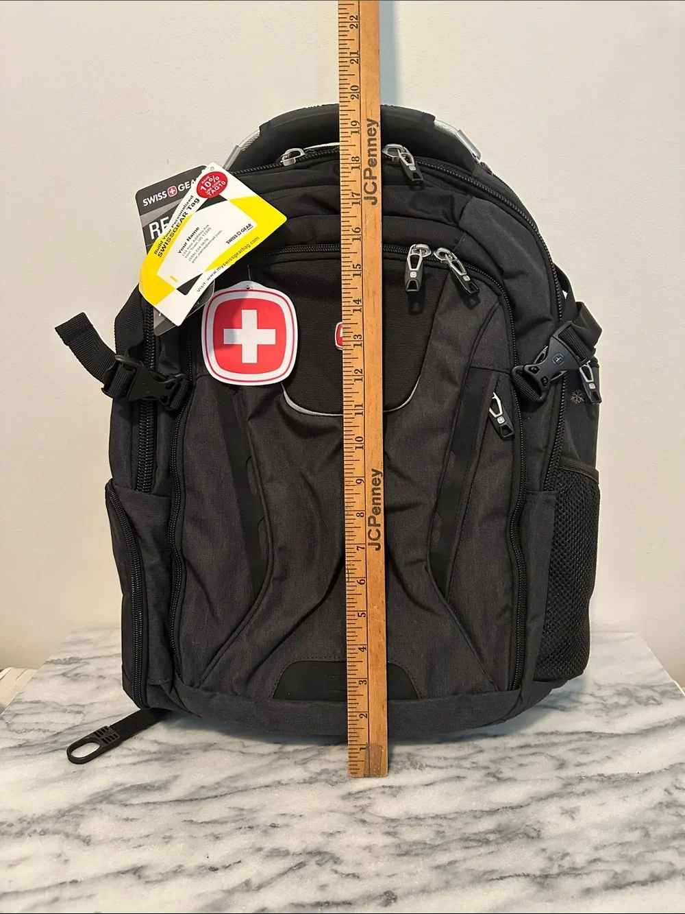 SWISSGEAR Travel Tech Elite USB ScanSmart  Laptop Backpack - Black NEW NWT